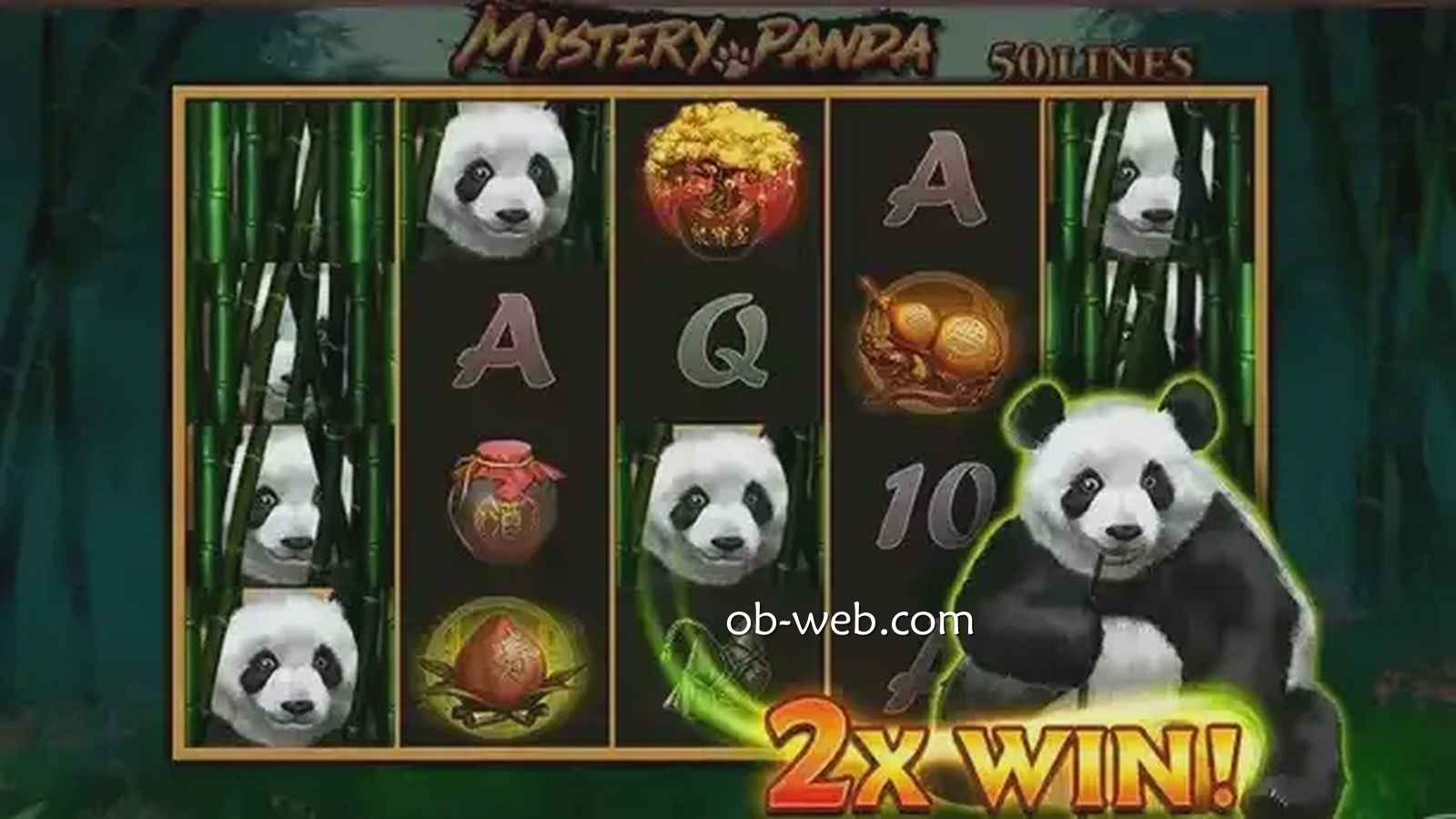 在《秘林熊猫》游戏中，享受不断撒出的元宝财富